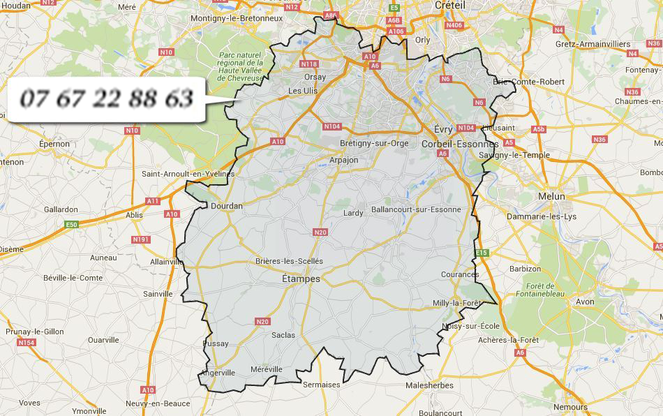 carte-taxi-conventionne-Essonne-91